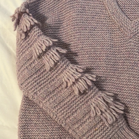 Madewell Purple Knit Sweater - Picture 3 of 3